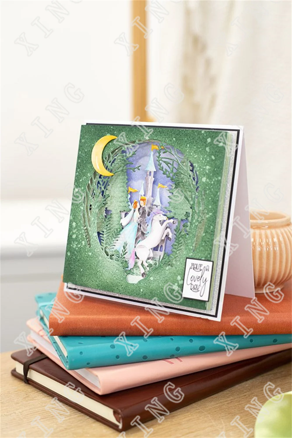 Fairy Glade Тропический рай Сказочный лес Лесной саванна Коттедж Металлические