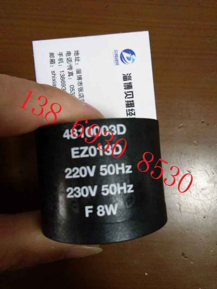 

Parker High Temperature Solenoid Coil 481000c2/3D/C7, 486265c2/F4/A7