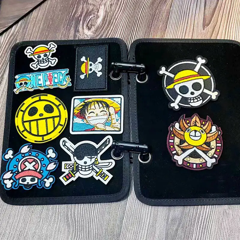 Фото Горячая новинка! Вышитые нашивки с персонажами аниме One Piece: Тфи, Чоппер, Зоро. Моральные значки для декора одежды и рюкзаков. Наклейки для самостоятельного украшения. №2