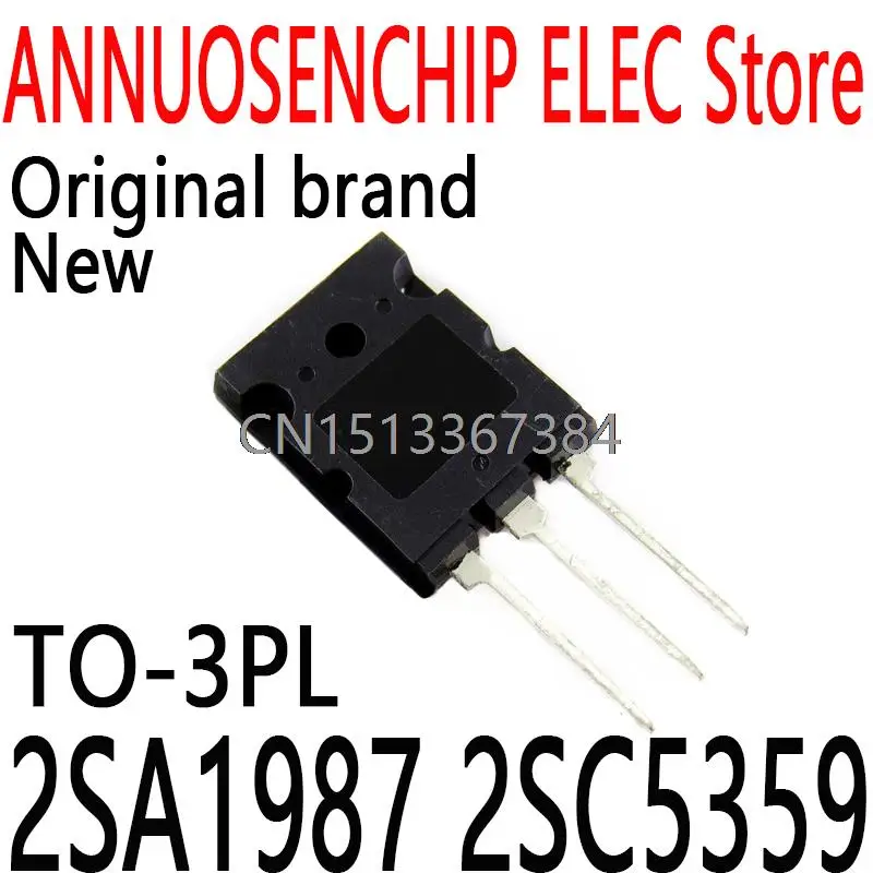 

10 пар, новые и оригинальные Φ 15A 230V NPN + PNP 2SA1987 2SC5359