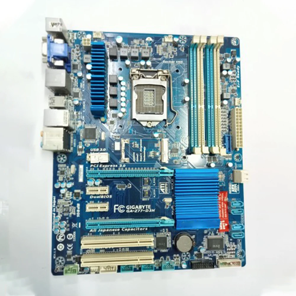 

For Gigabyte GA-Z77-D3H Socket LGA 1155 DDR3 ATX Motherboard SATA III Used