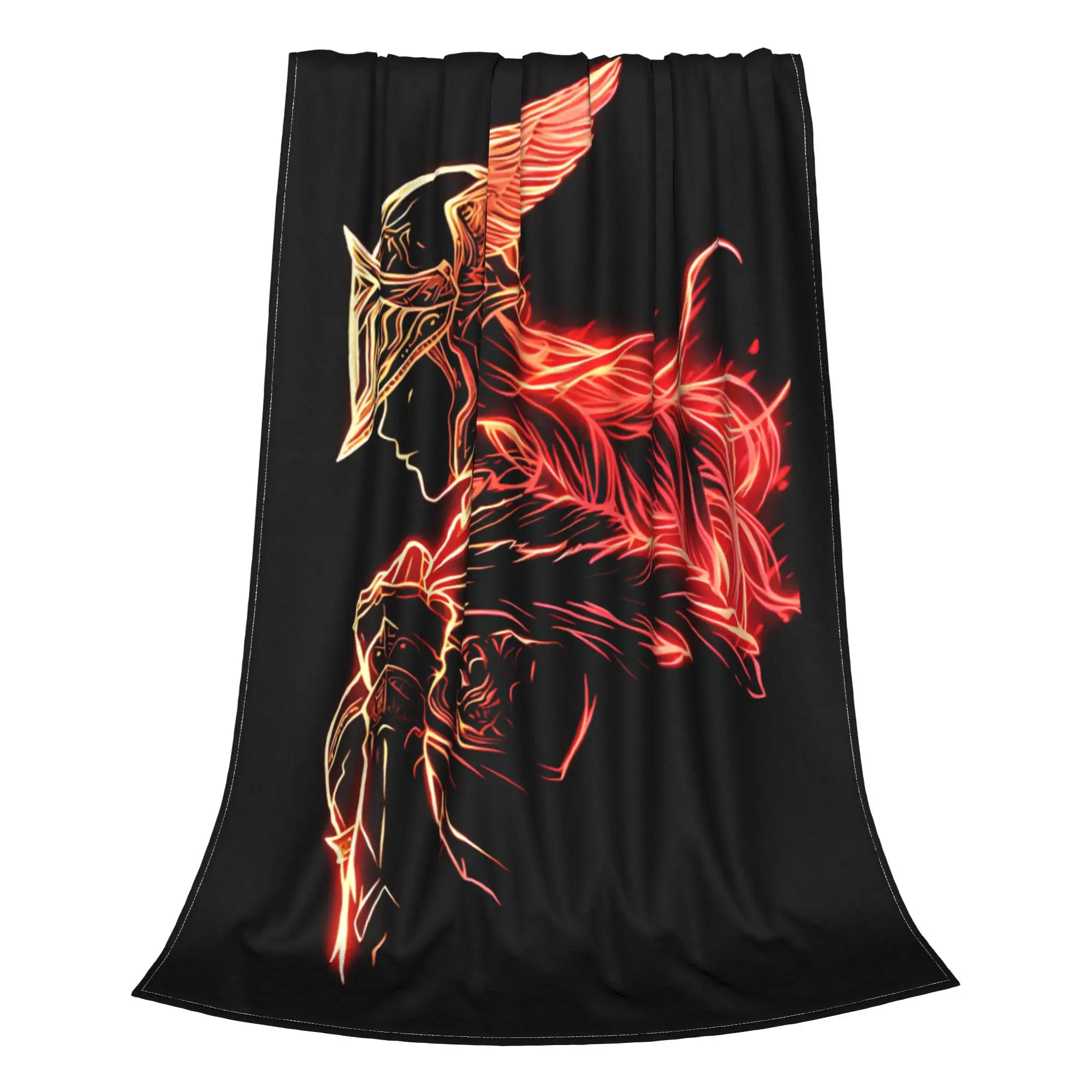 Одеяло с удлиненными кольцами покрывало богини маления Мерч ультрамягкое лезвие