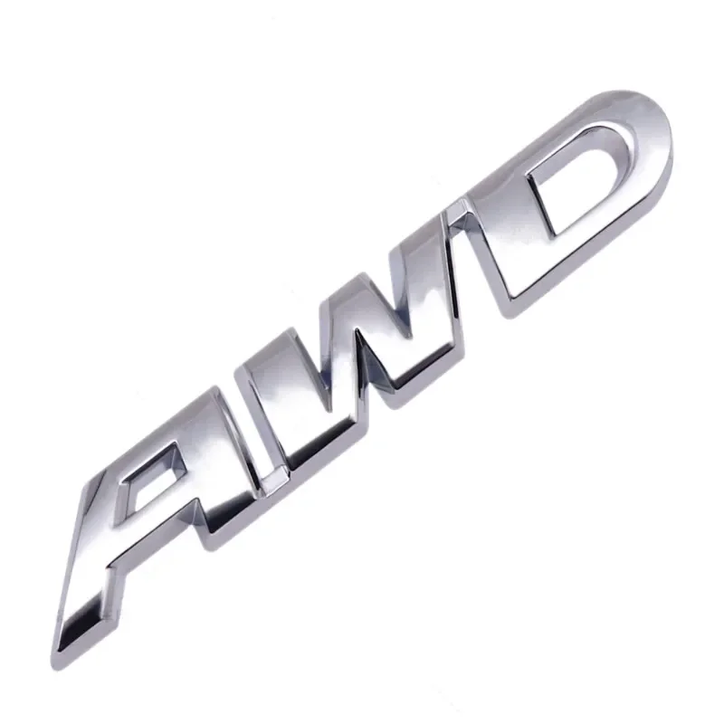 Металлический автомобильный значок с 3D надписью, шикарный значок для крыла багажника, аксессуары для Honda Civic CRV Subaru Mazda Toyota RAV4 Kia
