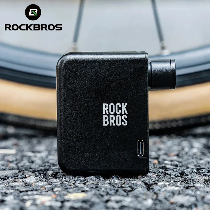 ROCKBROS Электрический велосипедный воздушный насос мини-электрический компрессор