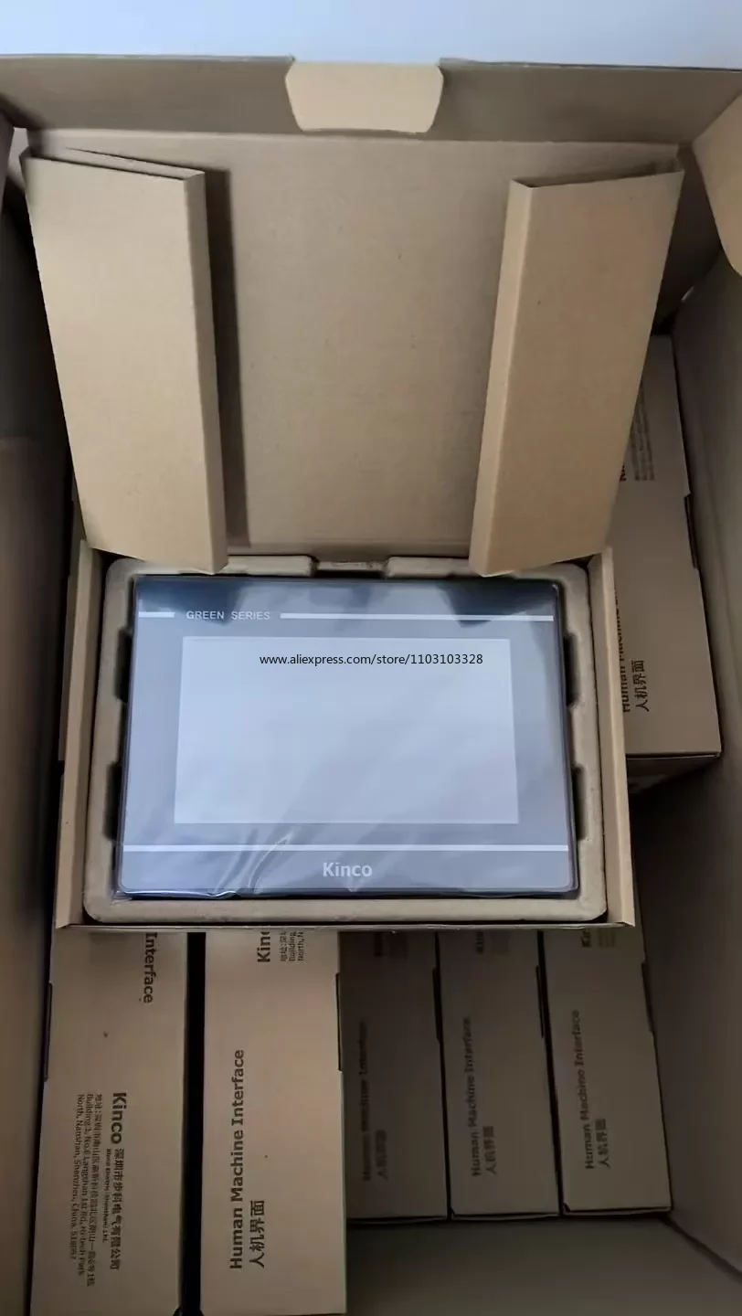 Новый оригинальный 7-дюймовый сенсорный экран KIN-co 7 HMI GL070 GL070E, коммуникационный интерфейс: 2 последовательных порта1 USB1 Ethernet (art.: 3920dbae516be) - 3920dbae516be
