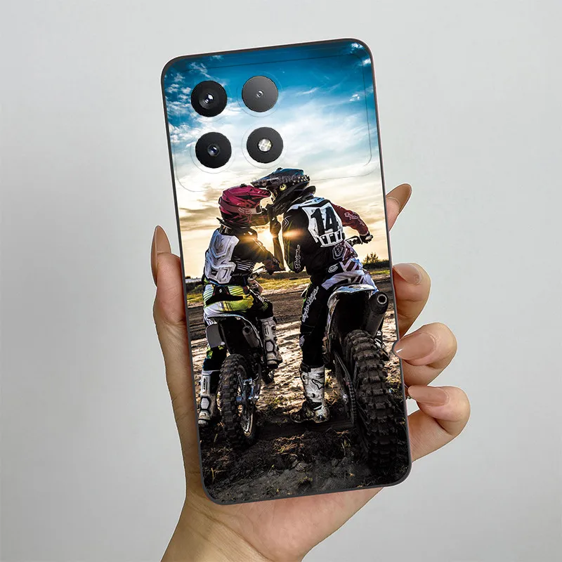Мягкий силиконовый чехол из ТПУ Для Xiaomi Poco F6 Pro