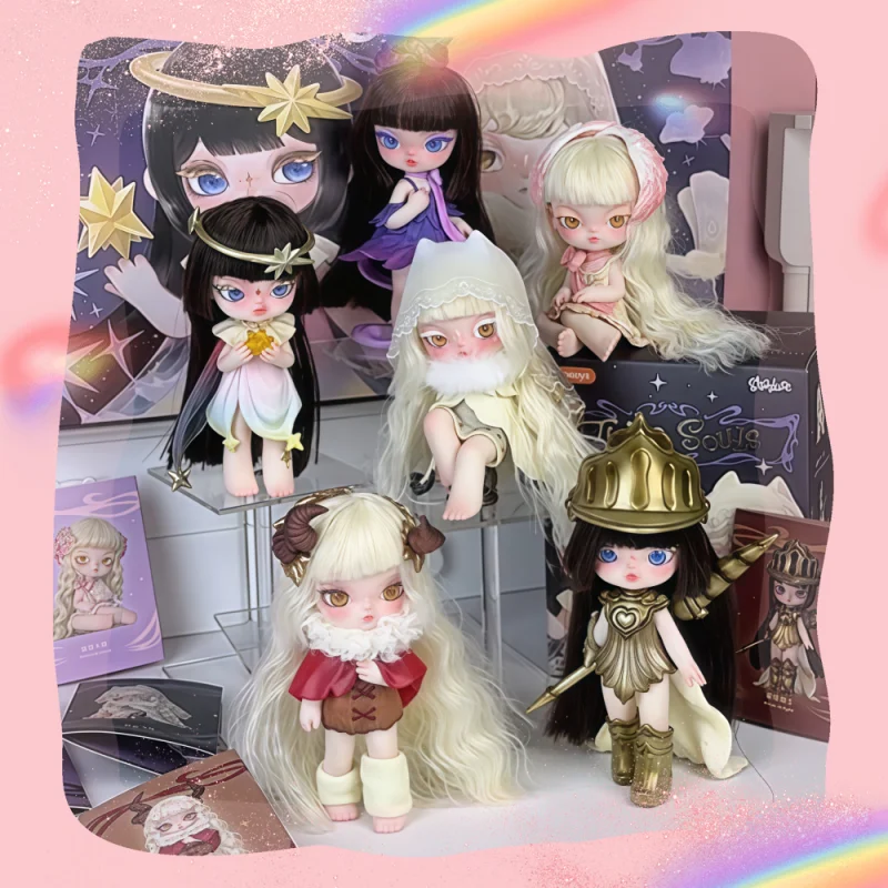 Фото Jotoys Shadure Twin Soul Series: коллекционная фигурка из винила в слепой упаковке, украшение для стола, подарок на день рождения для друзей, милая игрушка. №1