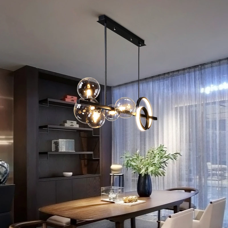 Лампа для столовой современный минималистский скандинавский светильник