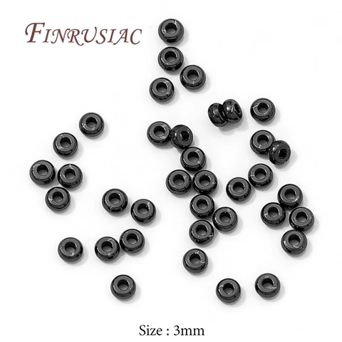 Позолоченные латунные проставки для бусин FINRUSIAC 3 мм 5 мм