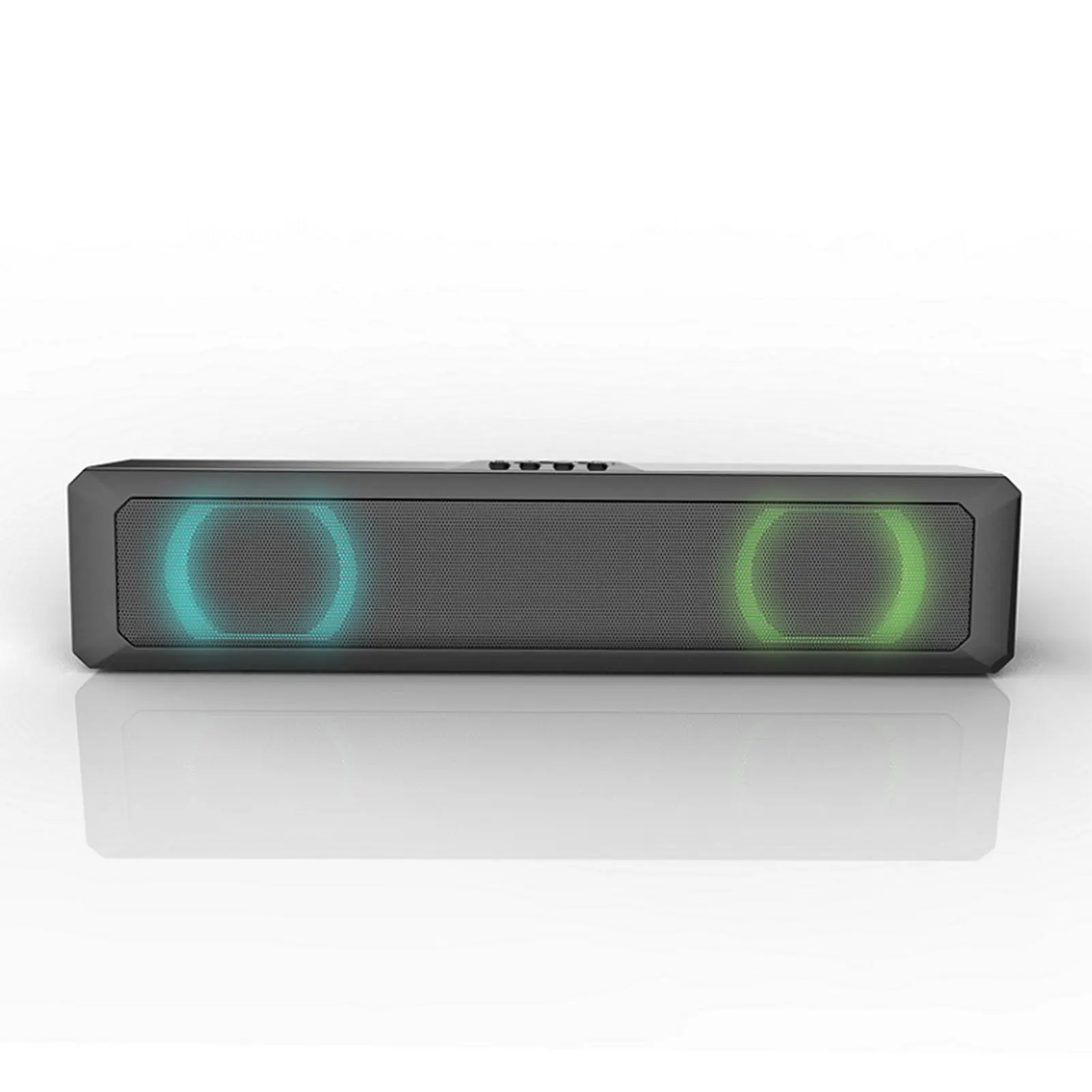 

Colorful Light Wireless Speaker Luminous HiFi Stereo Sound Portable Speaker for Club Party Family Gathering