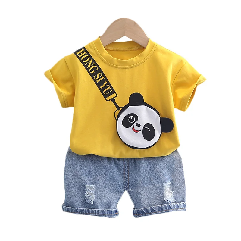 

New Summer Baby Clothes Suit Children Boys Girls Sports T-Shirt Shorts 2Pcs/Sets Toddler Casual Costume Infant Kids Tracksuits