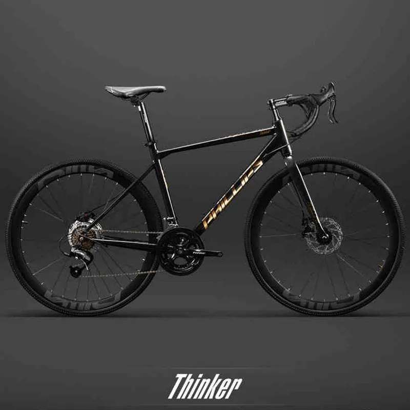 Велосипед дорожный из алюминиевого сплава с переменной скоростью 24/27/30 скоростей