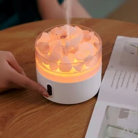 crystal stone usb aroma essential oil diffuser humidifier with warm lamp for home appliances electric aromatherapy mist maker