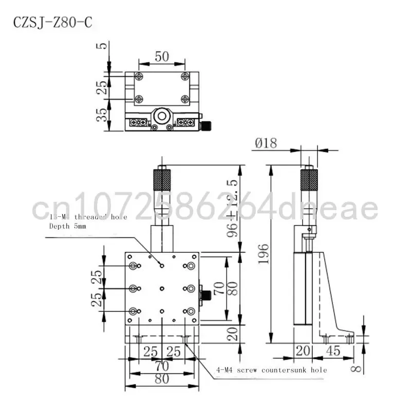 Вертикальная Подъемная фотография Рабочая платформа регулируемый раздвижной