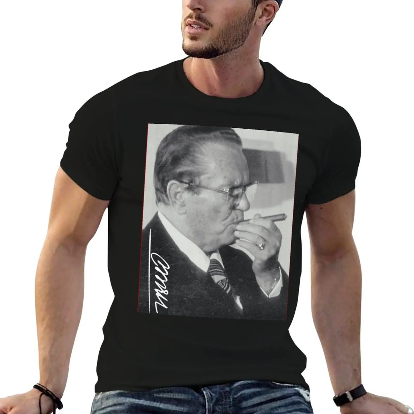 Josip Broz Tito - футболка с югославия футболки рисунком рэпера эстетичная одежда новое
