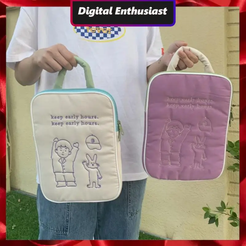 

Cartoon Printing Design Fashion Trends Niche Soft And Skin-friendly Lovely This Bag Is Designed To Be Easy To Carry Color Retro