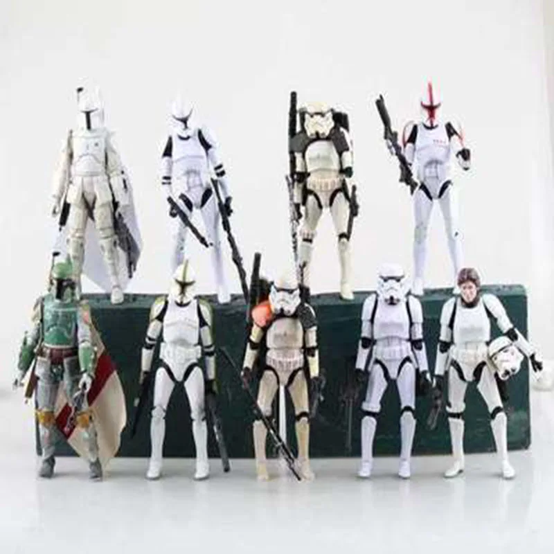 

Star Wars Black Series Deluxe Mandalorian Boba Fett Tython Jedi Ruins Action Figure Toys Ornament Gifts Joints Movable