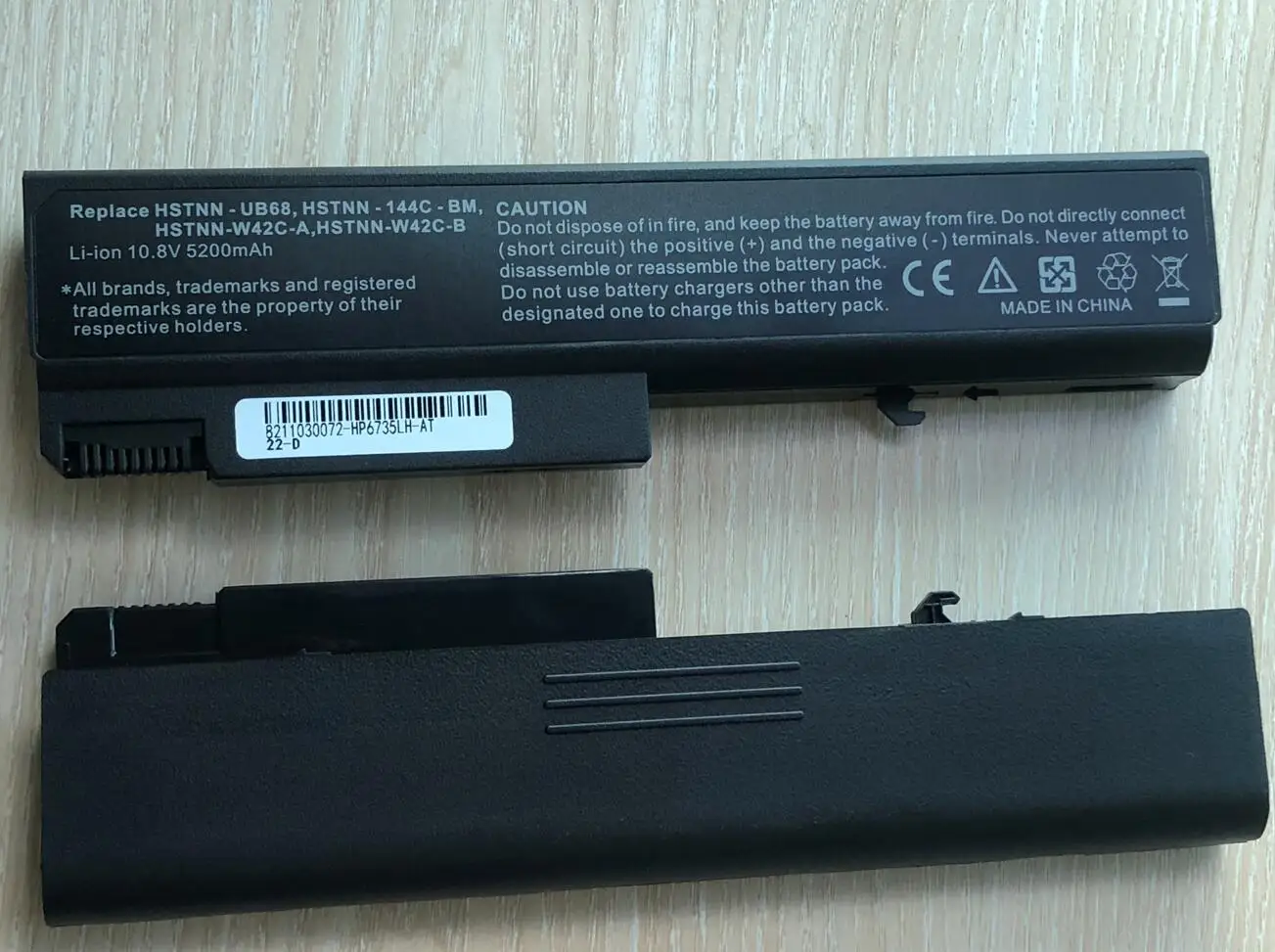 Аккумулятор для ноутбука HP ProBook 6550b 6555b Compaq Business Notebook 6530b 6535B 6730B 6735B с 6 ячейками |