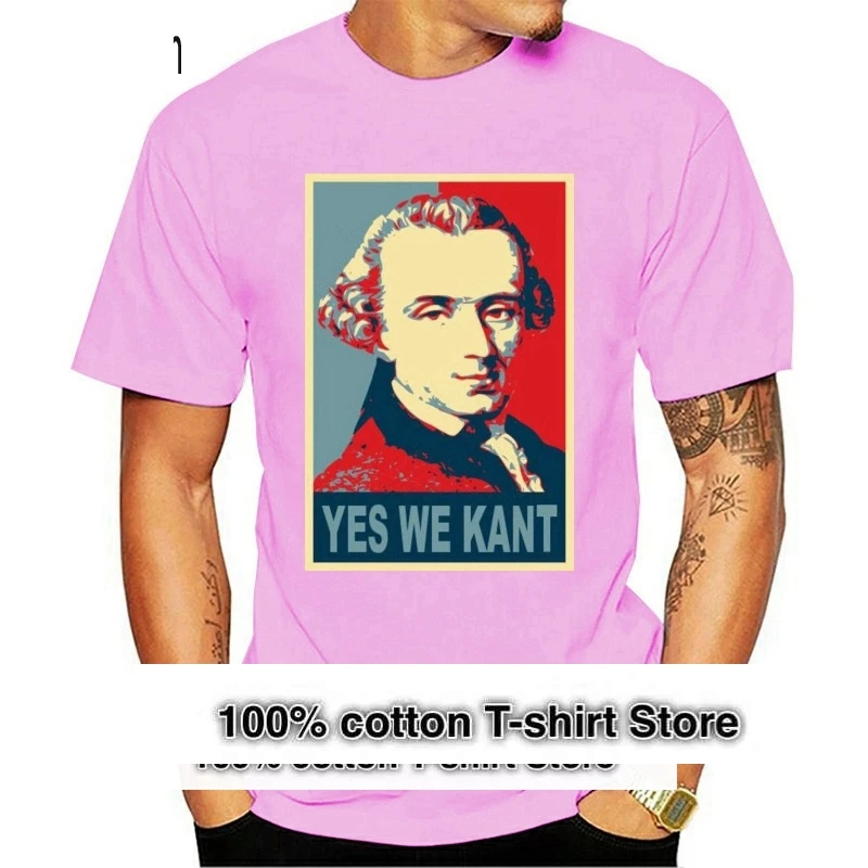

T-Shirt Shirt Immanuel Kant Philosopher yes we Kant Fun Funny S-M-L-XL