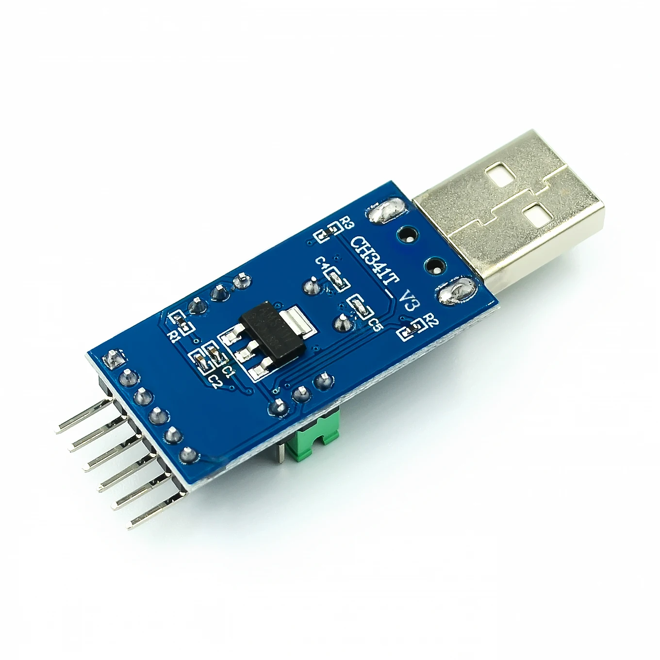2-в-1 модуль CH341T 3 В 5 в USB для I2C IIC UART TTL одночипового последовательного порта