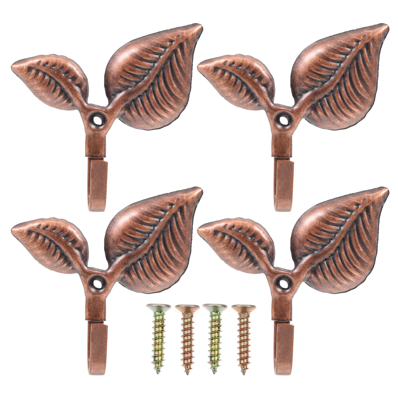 

Leaf Hook Hooks Wall Storage Umbrella Hanging Office Coat Hat Mounted Clothes Hanger