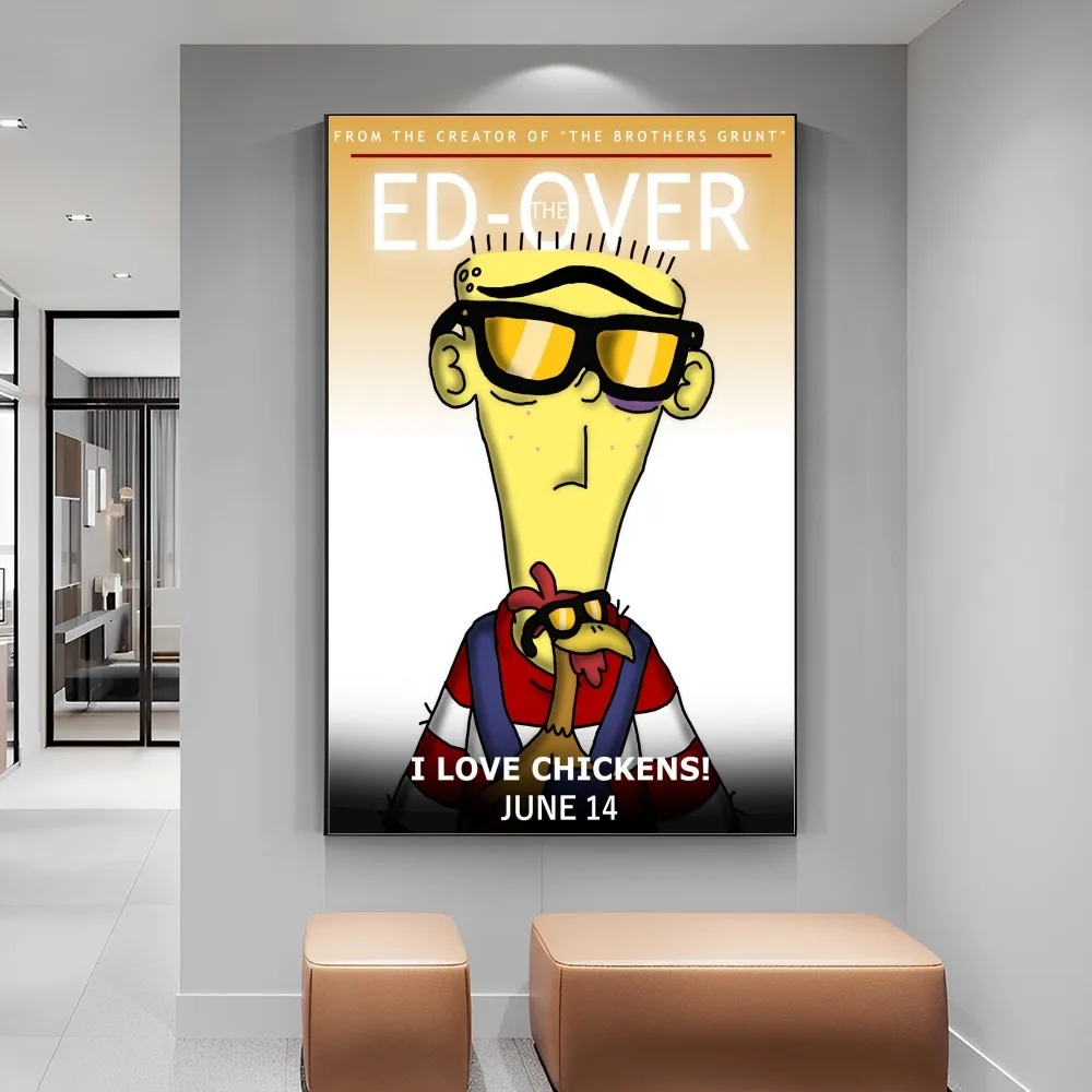 Мультфильм Ed Edd n Eddy классические кинопостеры водостойкая бумажная наклейка