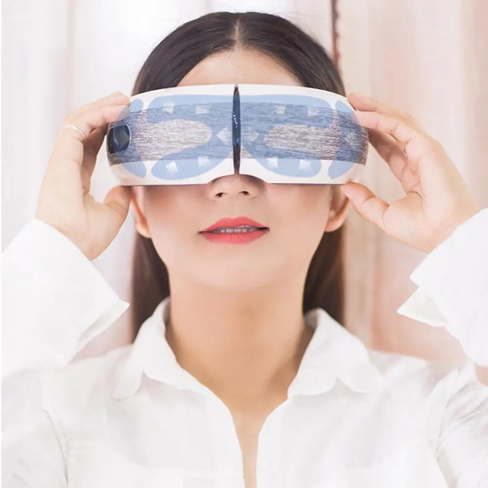 

Eye Massager Electric Wireless 4 Massage Modes Eyes Dark Circle Remove Vibration Eye Massager Relieves Fatigue Eye Protection