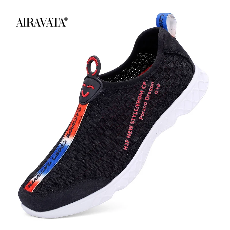 

Men Women Sports Breathable Water Shoes Unisex Walking Mesh Summer Mesh Sneaker Casual Slip-on Fashion Sneakers