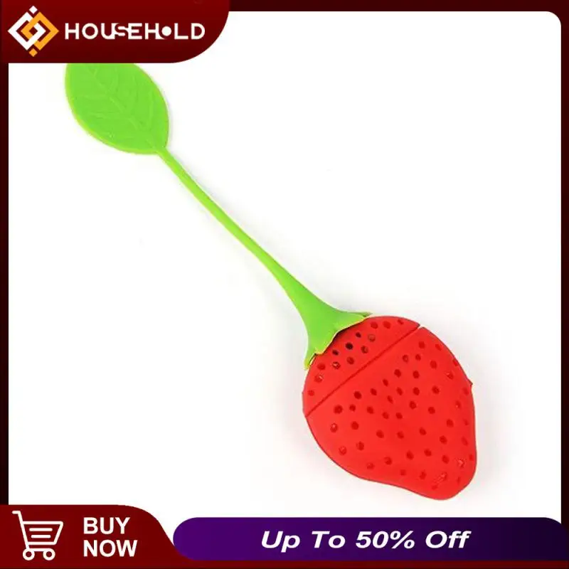 

Creative Strawberry Bag Teapot Tool Tea Infuser Ball Loose Tea Leaf Tea Leaf Strainer Kitchen Accessories Silicone Diffuser