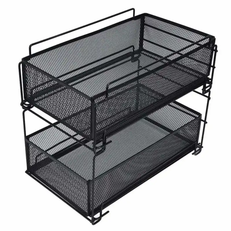 

Drawer Basket Rack Multilayer Kitchen Storage Drawer Basket for Bathroom