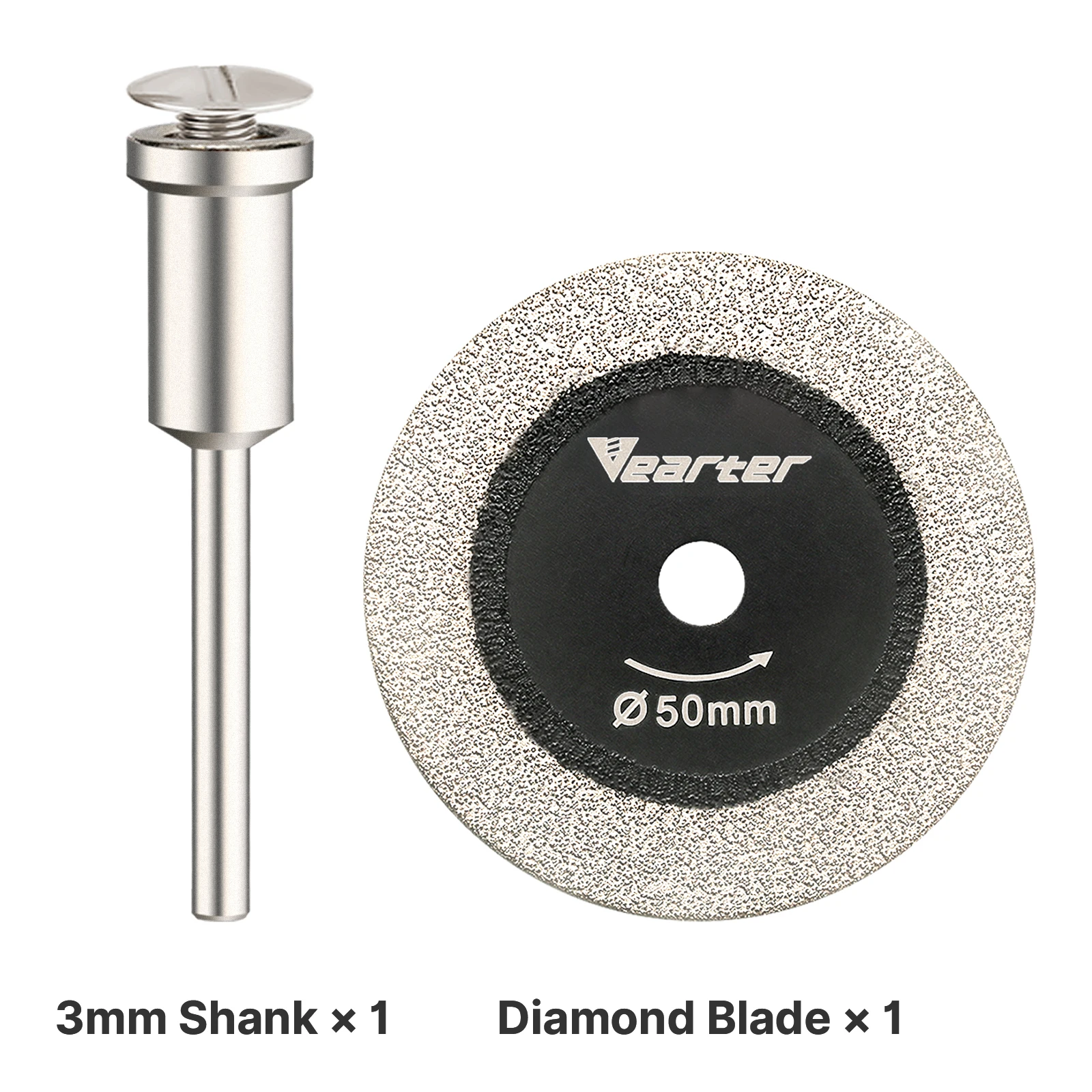 

Алмазное пильное полотно Veater 50 мм, 3 мм, 1/3/5 шт