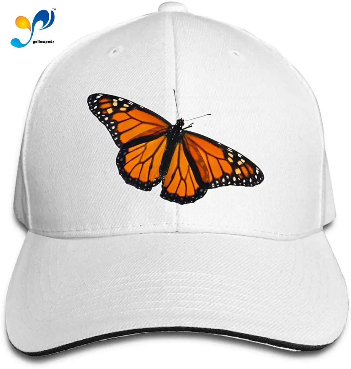 

Monarch Butterflies Women and Man's Classic Pointed Cap Chapeau