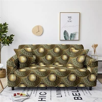 1234 seater 3d digital printed sofa cover anti fouling big sofas sofa slipcover armchair sectional sofa protector case