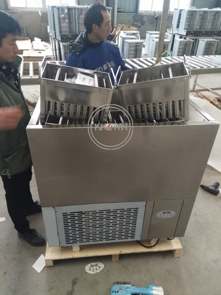 R410A Коммерческая 6-формовая машина для мороженого на палочке автоматическая