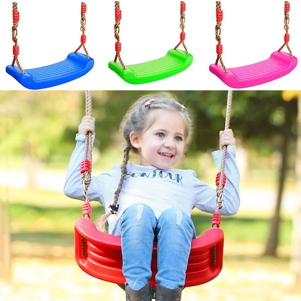 

Gifts Height Adjustable for Children Outdoor Indoor Kids Tree Swing Climbing Rope with Platforms Outdoor Fun Seat Chair