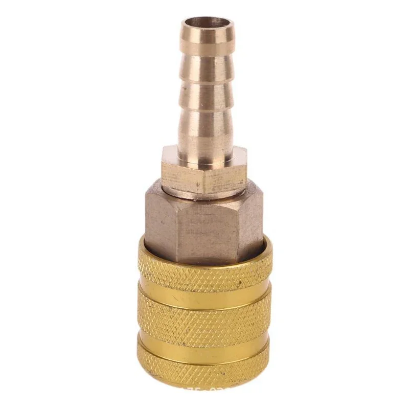 

8 мм зажим клапана автомобильной шины, Твердый латунный зажим сопла, зажим насоса, адаптер, воздушный патрон, инфлятор, быстрый разъем, аксессуары для шин