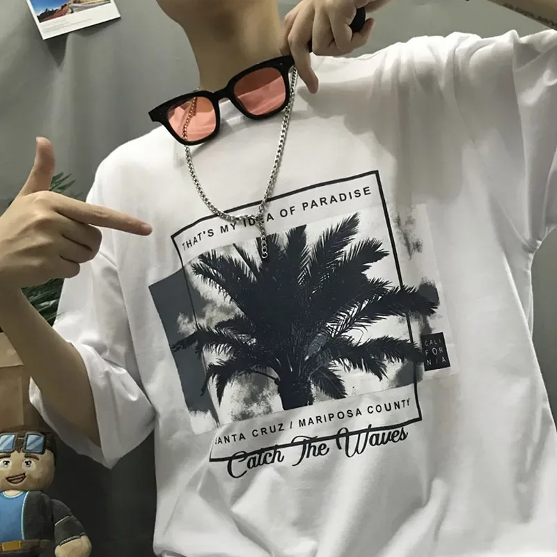 

Summer Men's tshirt Vaporwave Funny Printed Unisex Short Sleeve t shirt Casual T-shirt Men Streetwear Tops Tees Fashion
