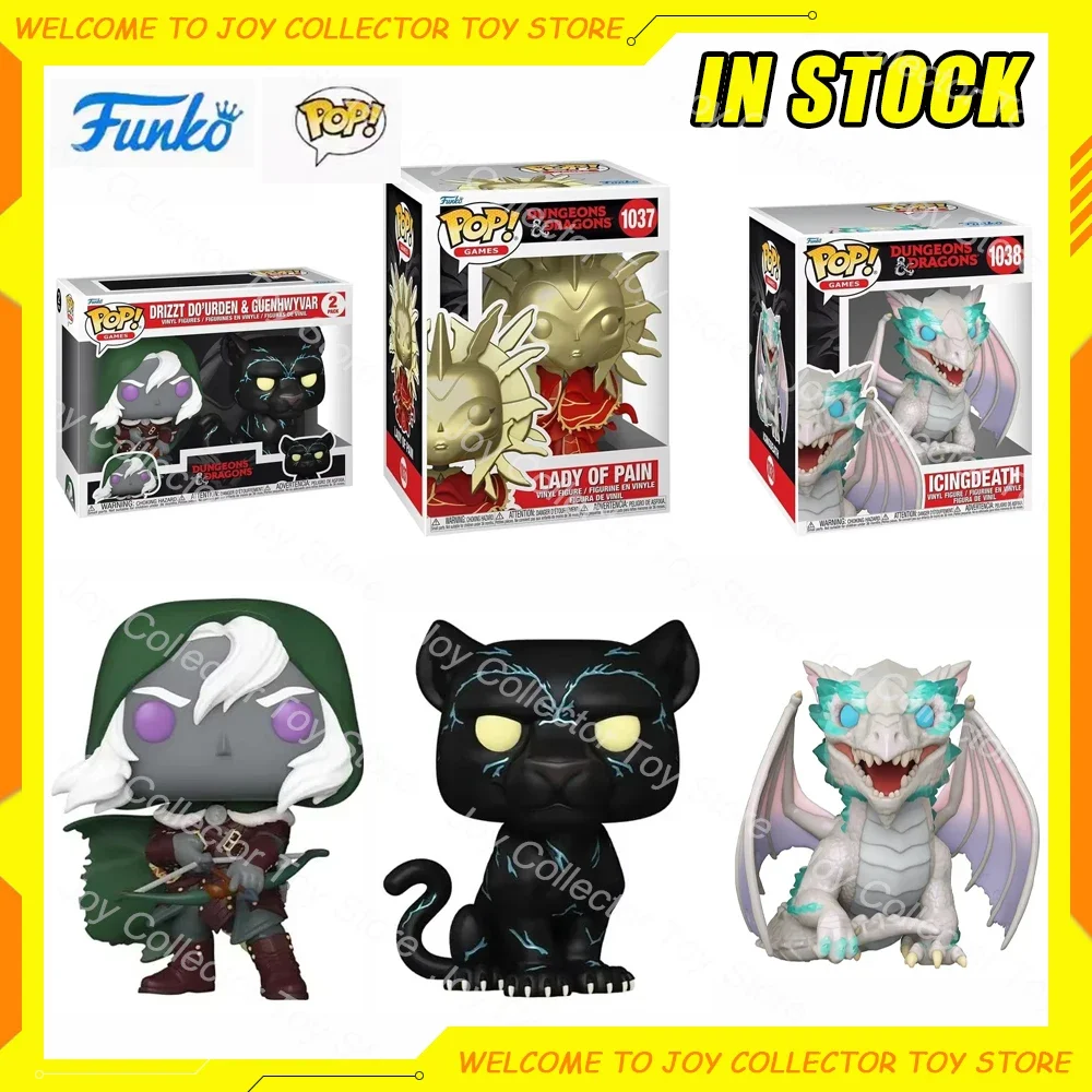 [In Stock] Original Funko Pop DND Dungeons&ampDragons Figures Model Game GK Figurine Collection Room Decoration Toy Xmas Gift