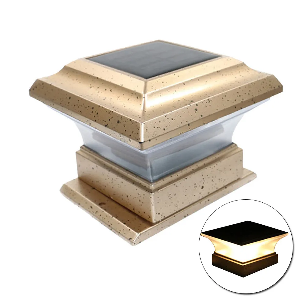 

1 шт., уличная лампа на солнечной батарее для украшения сада, ворот, двора, коттеджа