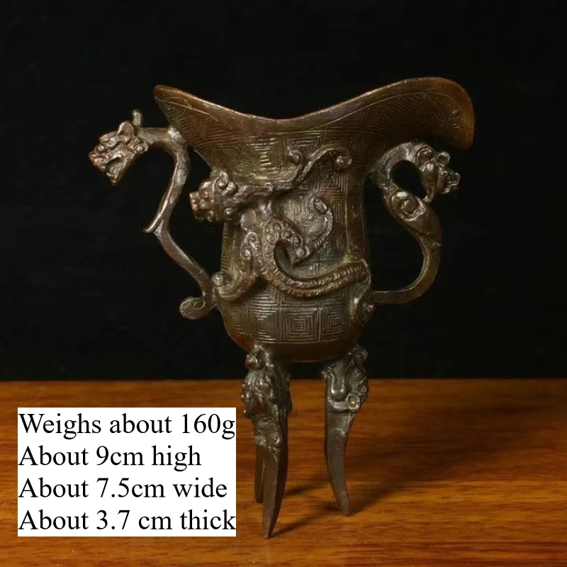 Металлическая статуэтка Пиксиу Драконная Нога