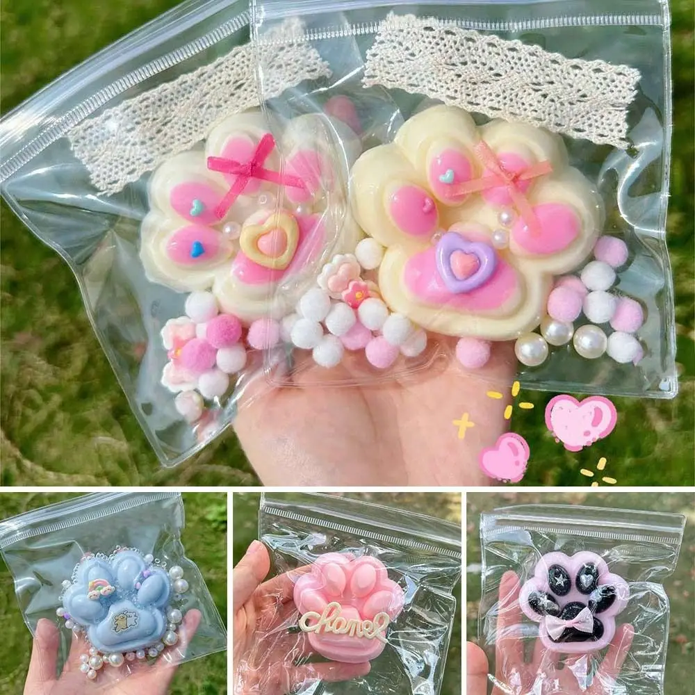 Забавный подарок игрушка для сжимания игрушки кошачьих лап мягкая снятия и