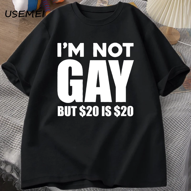 Забавная Мужская и женская футболка I'm Not G But 20 Is забавные мужские женские