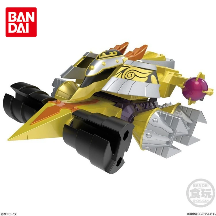 Оригинальная экшн-фигурка BANDAI SMP давилка Turbo Battle1-EX2 Gaki Spartan Gougetsu аниме игрушки для