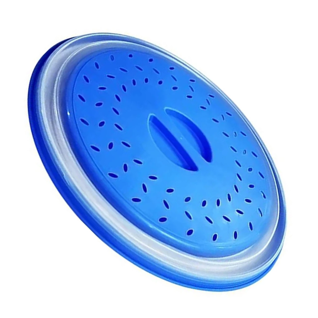 

Microwave Plate Cover Collapsible Food Dinner Dish Oven Heating Heat Resistant Professional Lid Home Kitchen Cookware