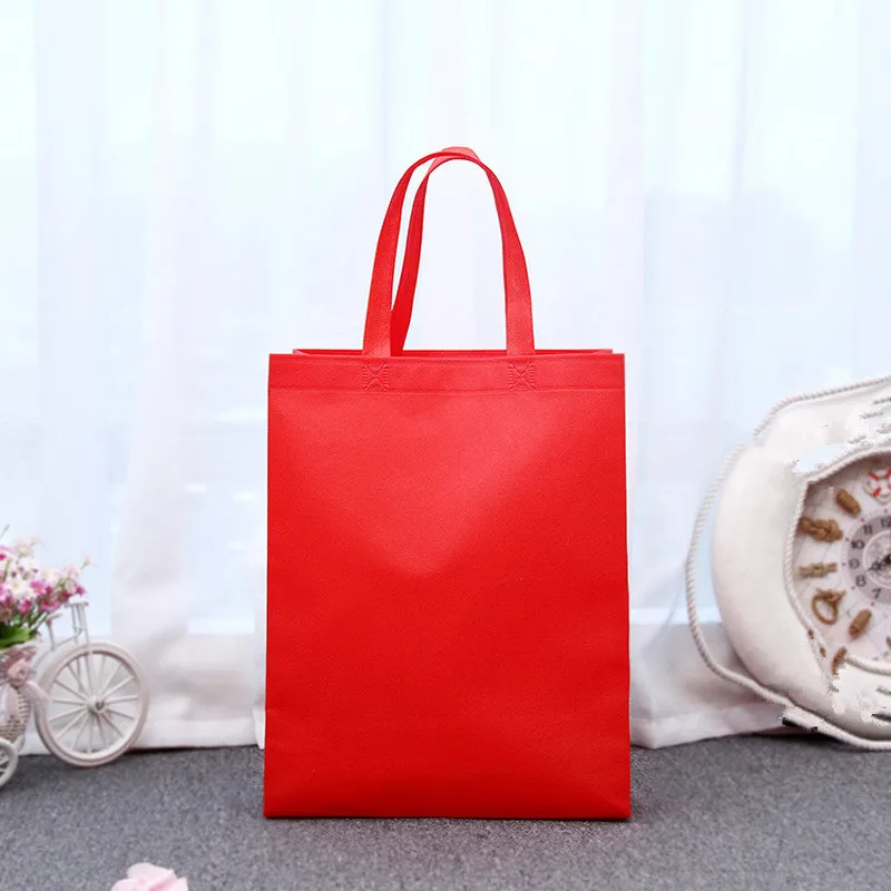 Shopper Bag Eco Friendly Women Tote Bag Foldable Recycling Fabric Non-Woven Grocery Shopping Bag Case Pouch images - 6