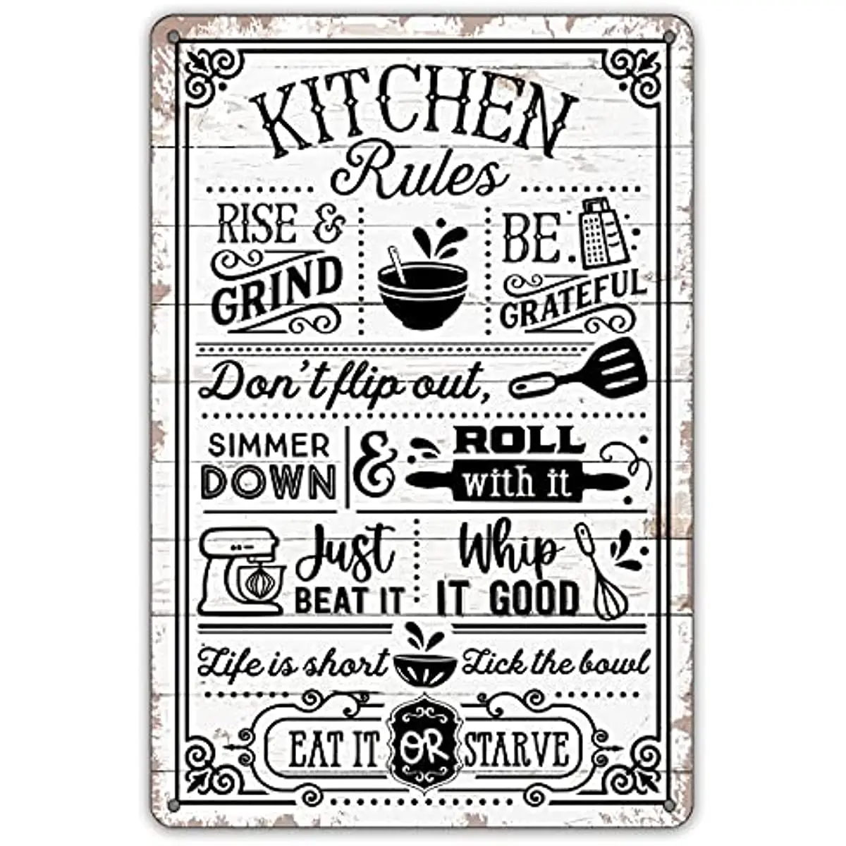 

Интересная кухонная цитата, правила, металлический жестяной знак, настенное украшение, фермерский деревенский кухонный Декор для дома и кухни, подарок