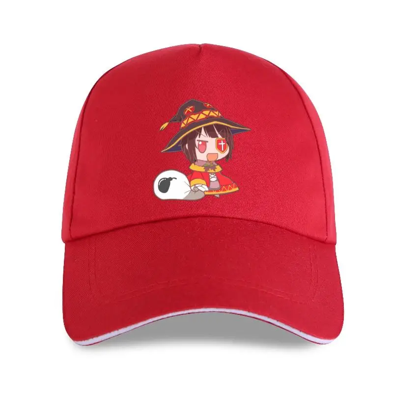 

new cap hat Men Padoru Megumin Konosuba Printed Baseball Cap top