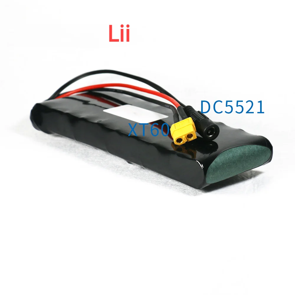 

Lii36V 3.5Ah 150W 10S1P 18650 Li-ion Battery Pack 3500mAh Cells for Motor Electric Scooter Ebike Bicycle with BMS XT60 DC5521