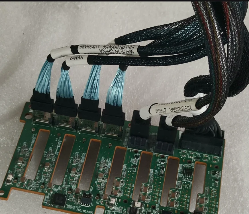 SR650 SR550 SR590 2.5 Удлинительная плата расширения NVME 01GV284 с кабелем