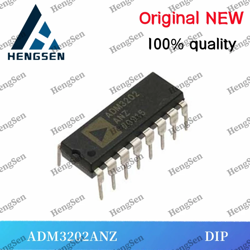

3 шт./партия, встроенный чип ADM3202ANZ ADM3202, 100% новый и оригинальный